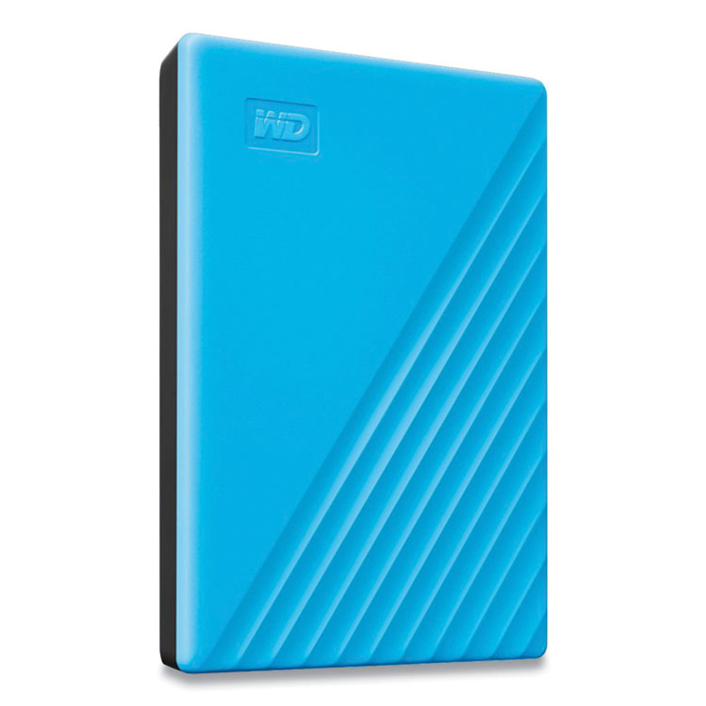 WESTERN DIGITAL TECH. WD BYVG0020BBL MY PASSPORT External Hard Drive, 2 TB, USB 3.2, Sky Blue