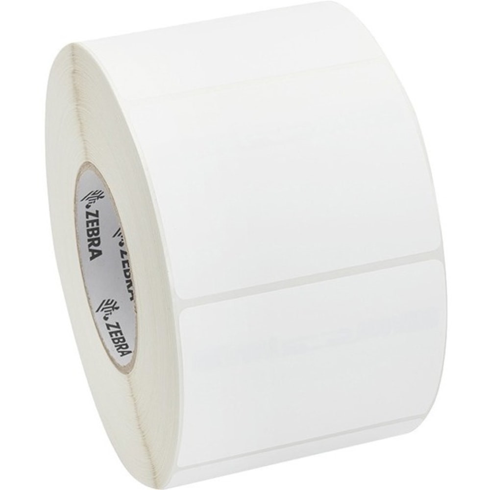 ZEBRA TECHNOLOGIES VTI, INC. 10000302 Zebra Label Paper, F58805, 4in x 3in Direct Thermal Zebra ZPerform 1000D, 3in Core