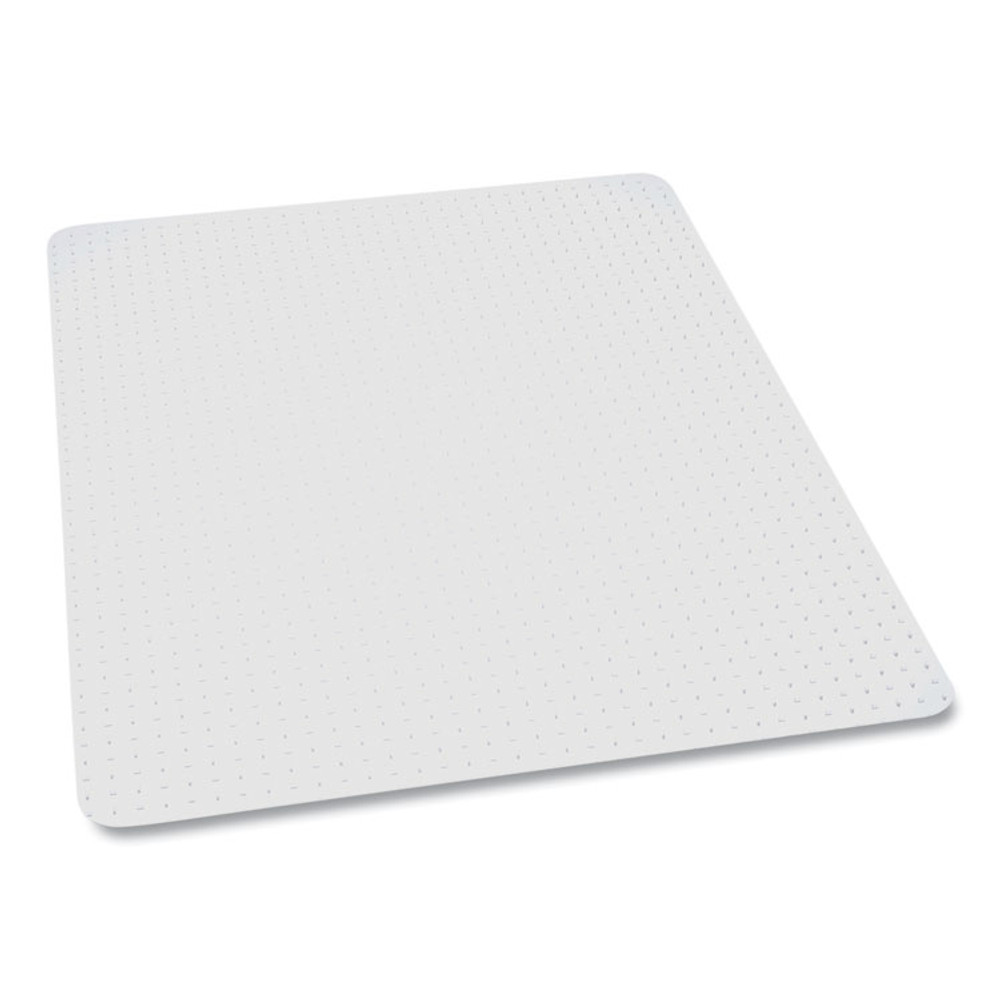 E.S. ROBBINS ES 121821 EverLife Light Use Chair Mat for Flat Pile Carpet, Rectangular, 36 x 44, Clear