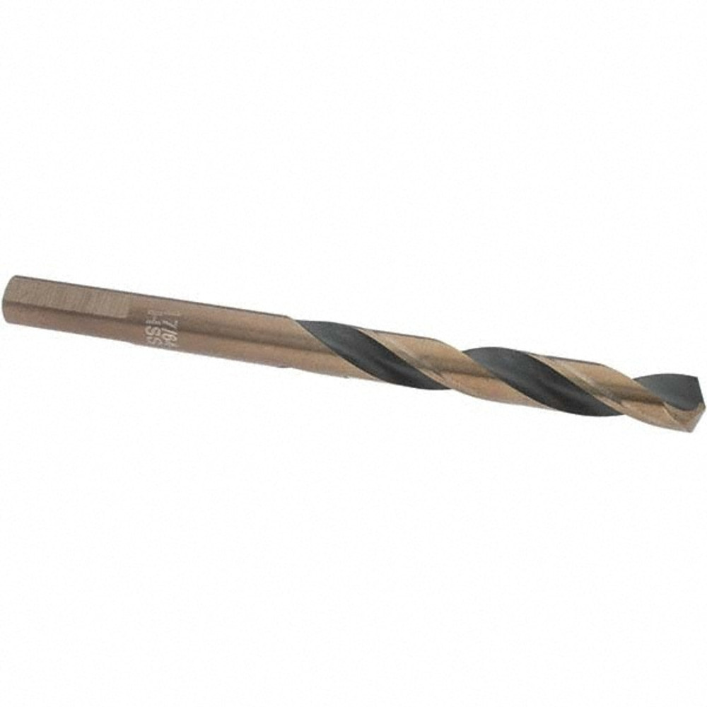 Import BDNA--20913-1 Mechanics Drill Bit: 17/64" Dia, 135 ° Point, High Speed Steel, Weldon Shank, Split Point