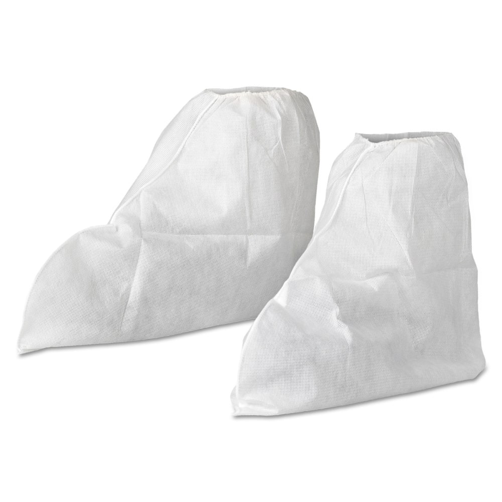 KIMBERLY CLARK Kimberly-Clark 36885  KleenGuard A20 Breathable Particle Protection Foot Covers, One Size, White, Case Of 300 Covers