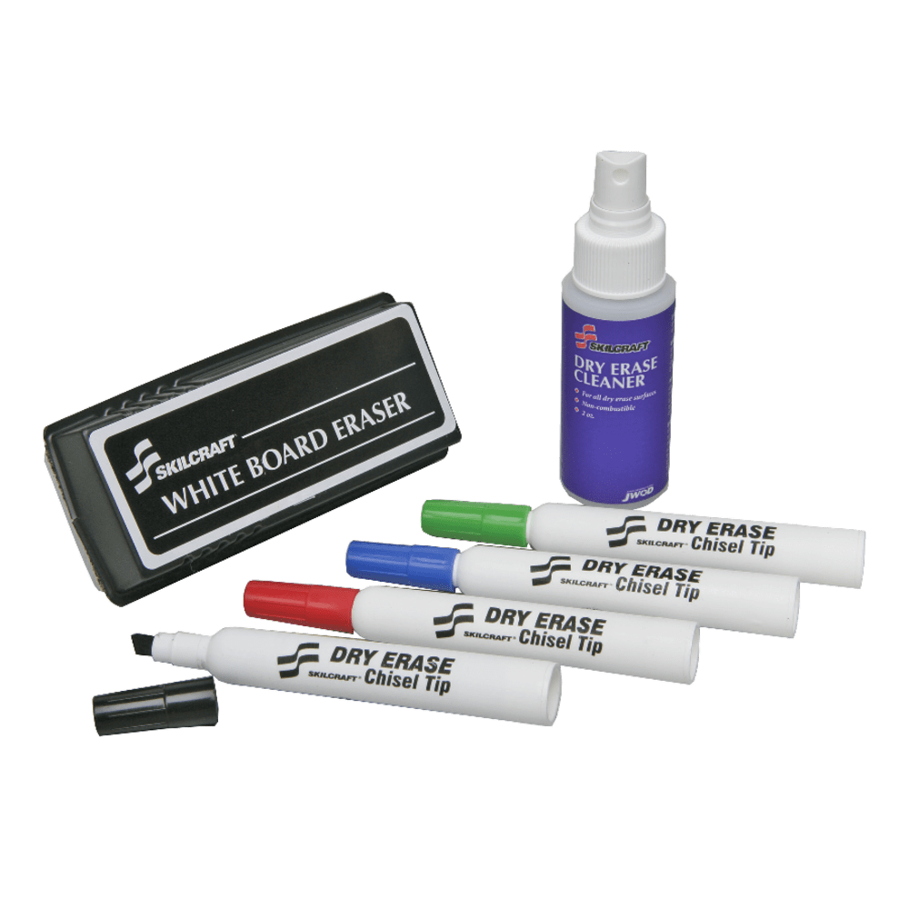 NATIONAL INDUSTRIES FOR THE BLIND 7520-01-557-4971 SKILCRAFT Dry-Erase Starter Kit (AbilityOne 7520-01-557-4971)