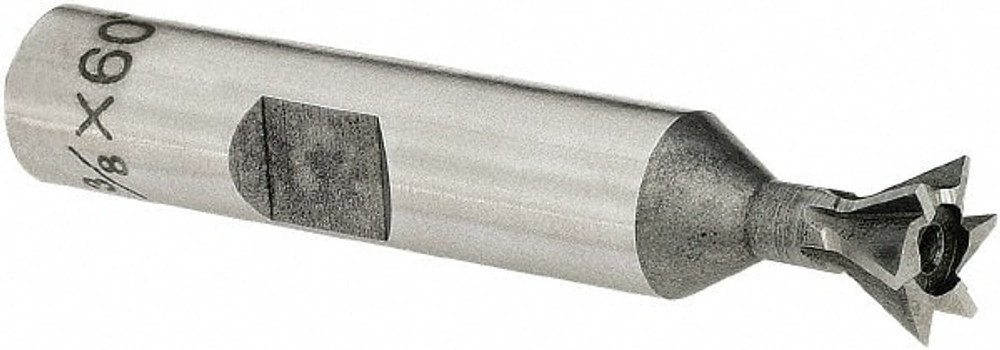 Keo 75186 Dovetail Cutter: 60 °, 2-1/4" Cut Dia, 1-1/16" Cut Width, High Speed Steel