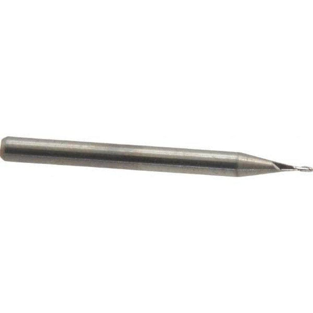 M.A. Ford. 12102900 Square End Mill: 0.029'' Dia, 0.087'' LOC, 1/8'' Shank Dia, 1-1/2'' OAL, 2 Flutes, Solid Carbide