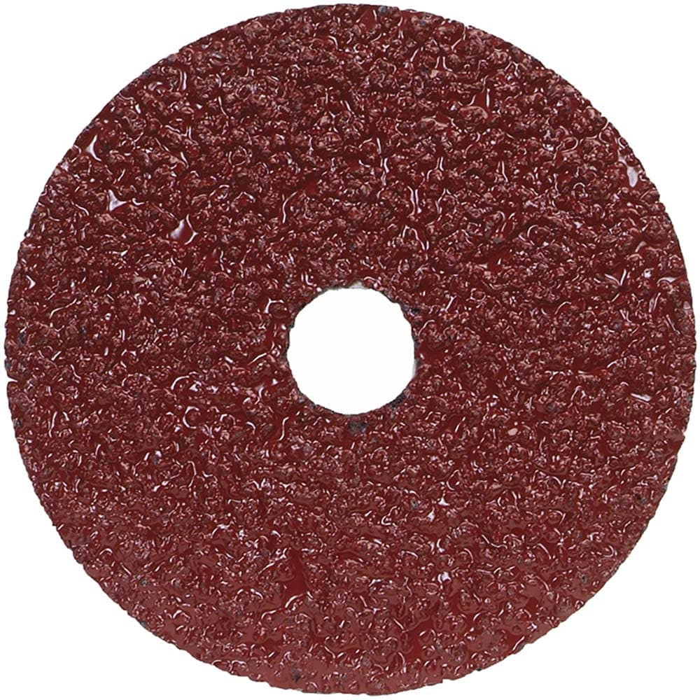 Norton 66623357287 Fiber Disc: 7" Disc Dia, 7/8" Hole, 80 Grit, Aluminum Oxide