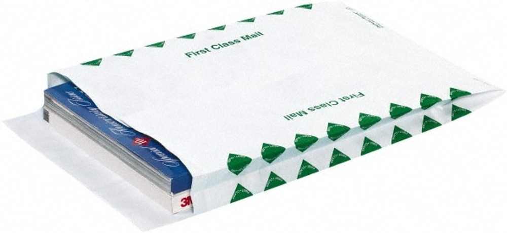 Dupont TYE10131FC Tyvek Expansion Mailing Envelope: 10" Wide, 13" Long