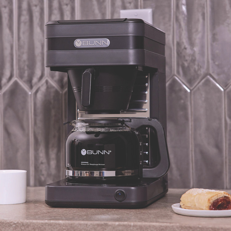 BUNN-O-MATIC CSB2G 10-Cup Speed Brew Elite CSB2G Coffee Maker, Gray/Stainless Steel