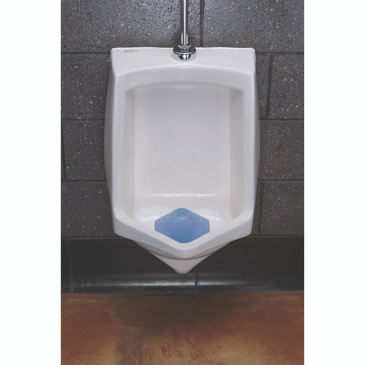 FRESH PRODUCTS 3WDS60CBLCT Wave 3D Urinal Deodorizer, Cotton Blossom Scent, Blue, 10/Box, 6 Boxes/Carton