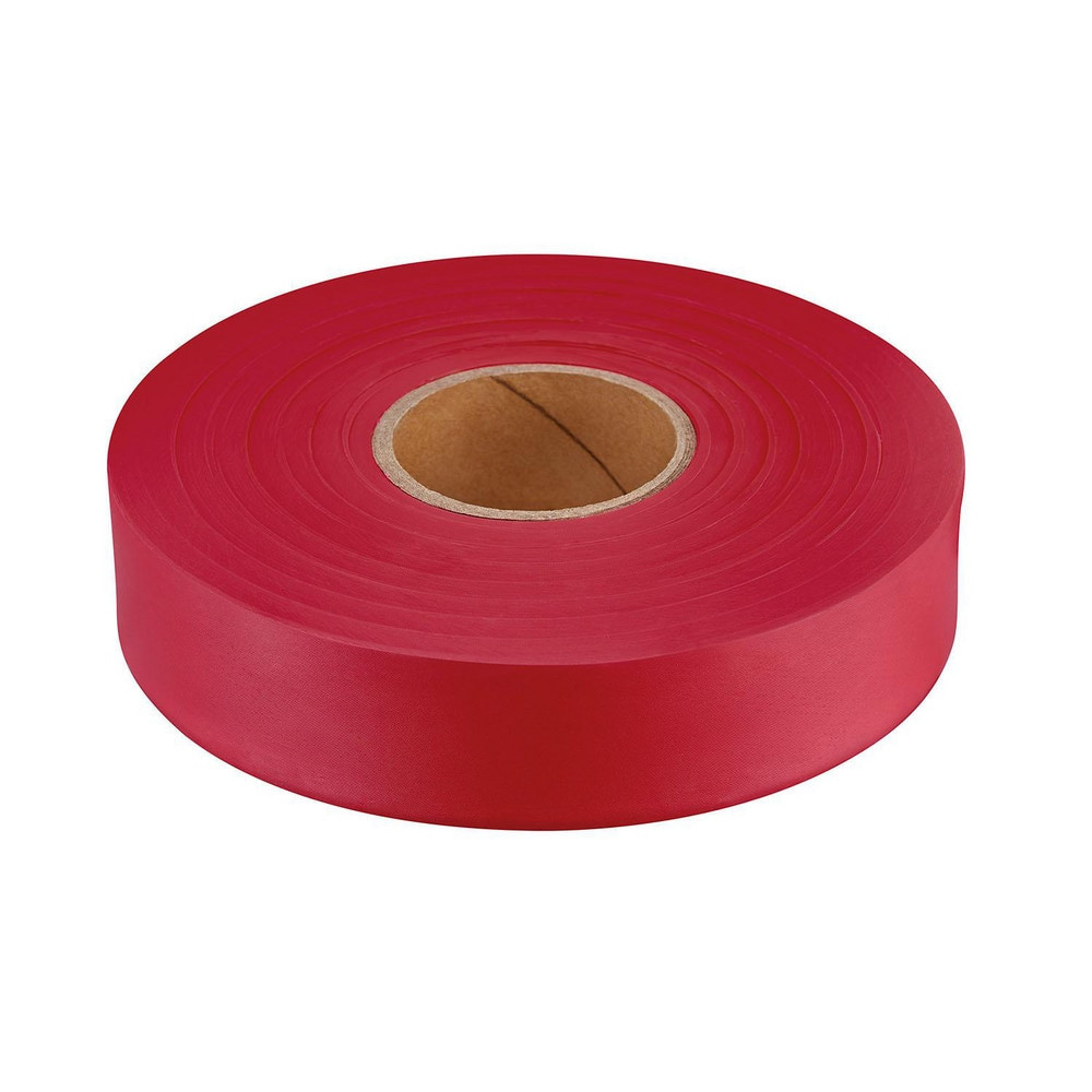 Empire Level 77-067 Barricade & Flagging Tape; Legend: None ; Material: Plastic ; Overall Length: 600.00 ; Color: Red