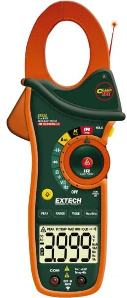 Extech 7994205/9674995 Clamp Meter & Line Separator: 600V, Clamp-on Jaw