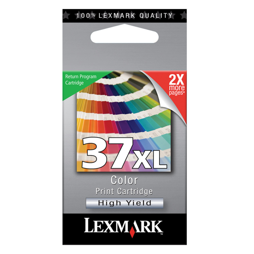 LEXMARK INTERNATIONAL, INC. Lexmark 18C2180  37XL Tri-Color High-Yield Ink Cartridge, 18C2180