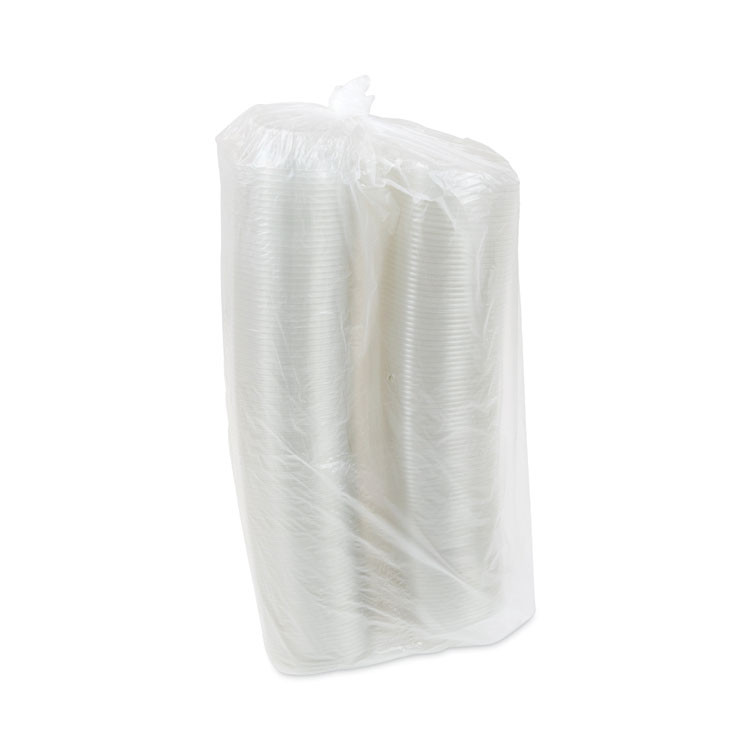 PACTIV EVERGREEN CORPORATION 0CA910080000 EarthChoice Recycled PET Hinged Container, 8 oz, 4.92 x 5.87 x 1.32, Clear, Plastic, 200/Carton