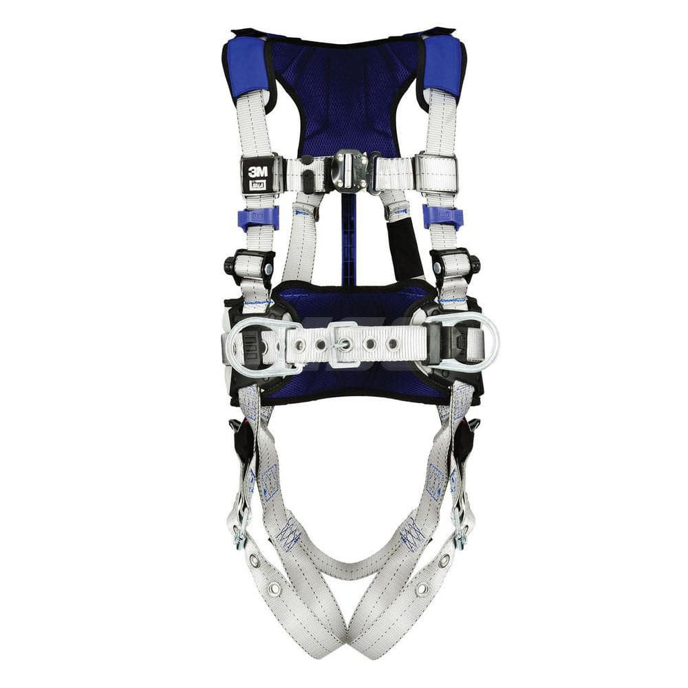 DBI-SALA 7012817607 Fall Protection Harnesses: 420 Lb, Construction Style, Size 2X-Large, For Construction & Positioning, Back & Hips