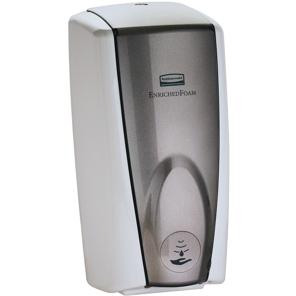 TECHNICAL CONCEPTS, LLC. FG750140 Rubbermaid Auto Foam Soap Dispenser, Gray Pearl/White