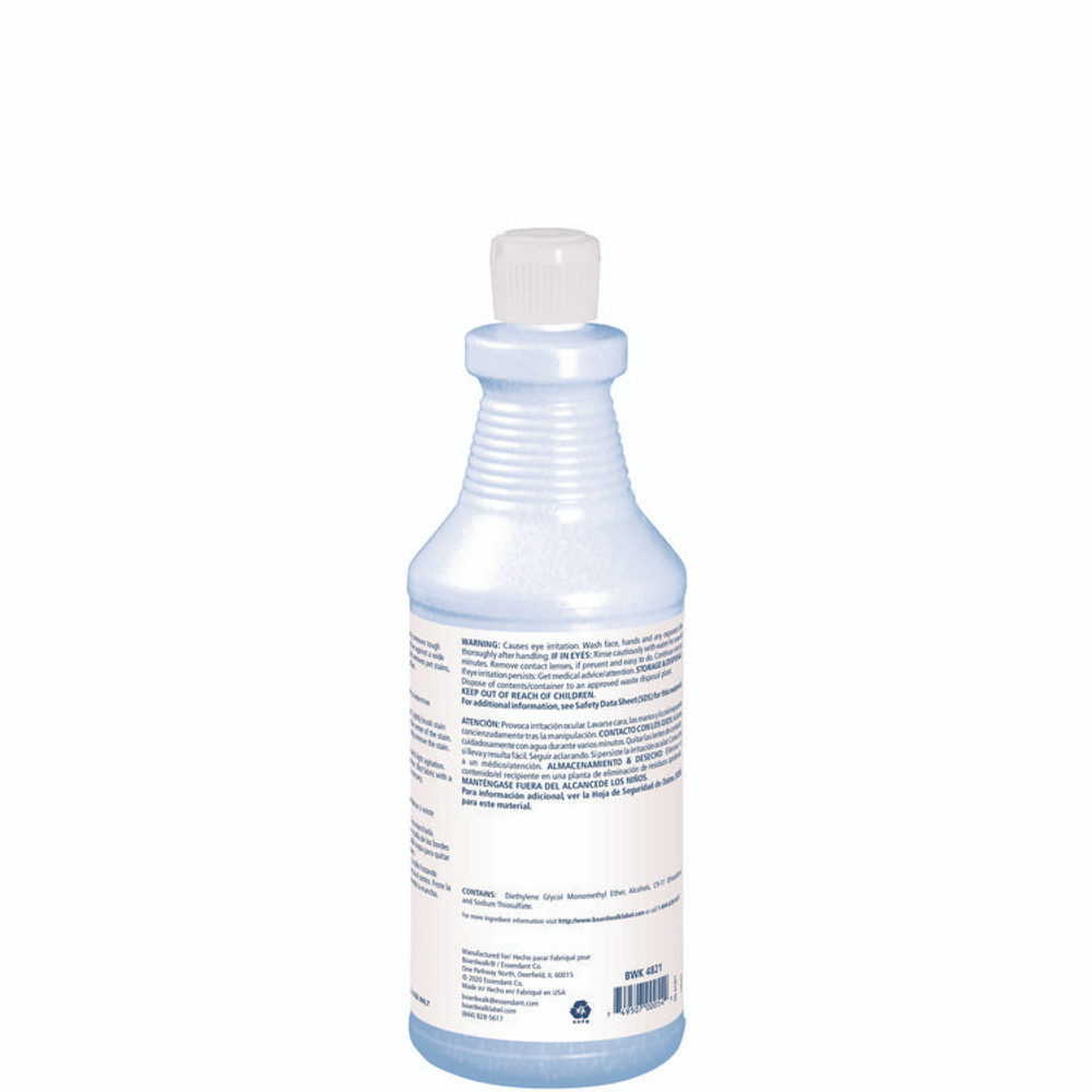BOARDWALK 4821EA Industrial Strength Carpet Spotter, Unscented, 32 oz Bottle