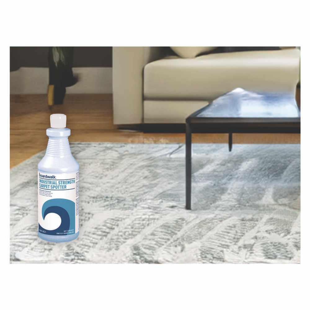 BOARDWALK 4821EA Industrial Strength Carpet Spotter, Unscented, 32 oz Bottle