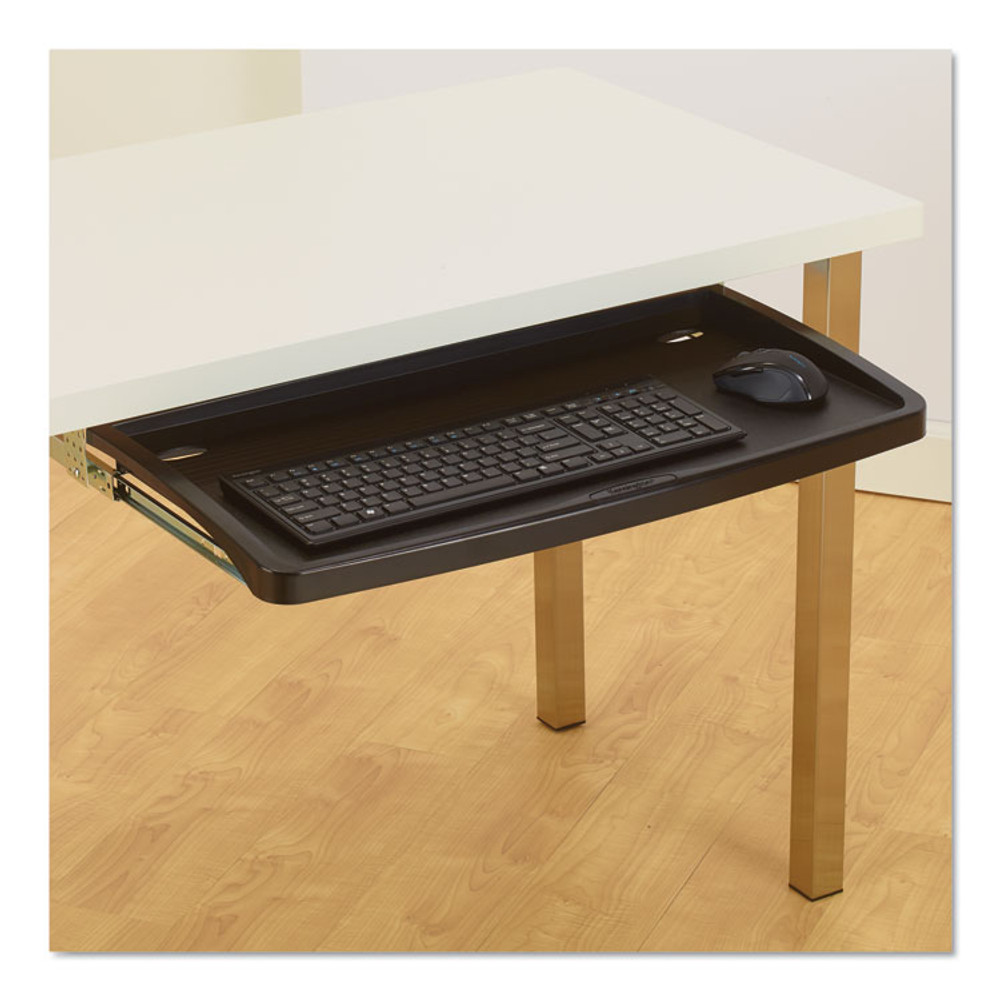 KENSINGTON 60004 Comfort Keyboard Drawer with SmartFit System, 26w x 13.25d, Black