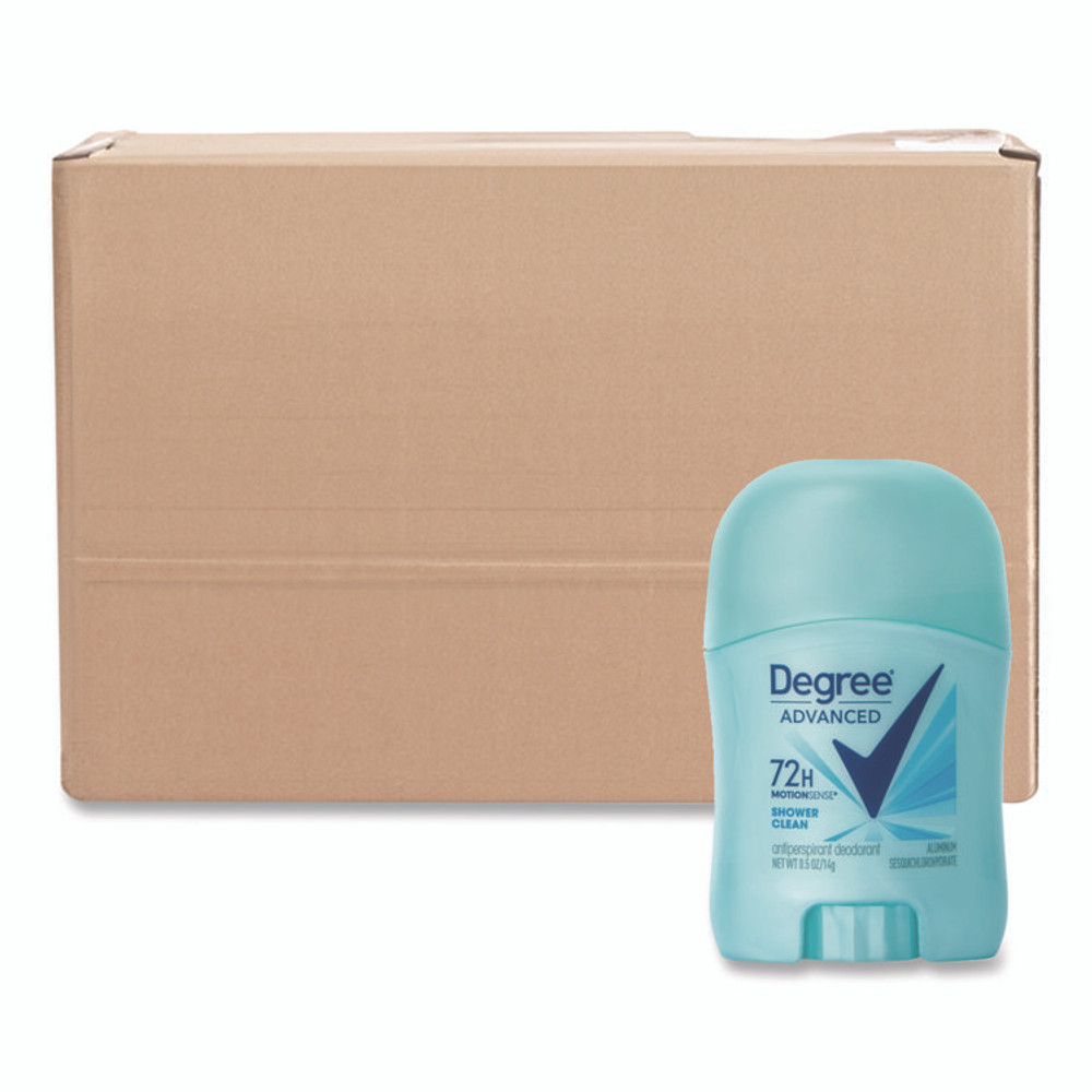 UNILEVER Degree® CB564300 Women Invisible Solid Anti-Perspirant/Deodorant, Shower Clean, 0.5 oz, 36/Carton