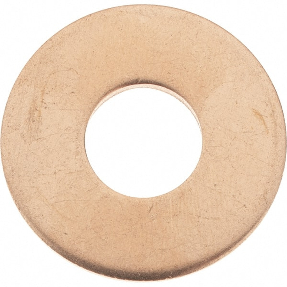 Value Collection 38894 1/2" Screw Standard Flat Washer: Copper, Plain Finish