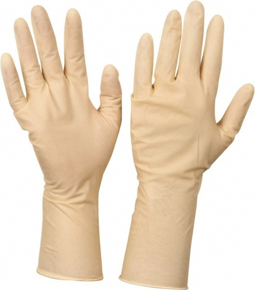 CleanTeam. 100-322400/XL Disposable Gloves: X-Large, 5 mil Thick, Latex, Cleanroom Grade