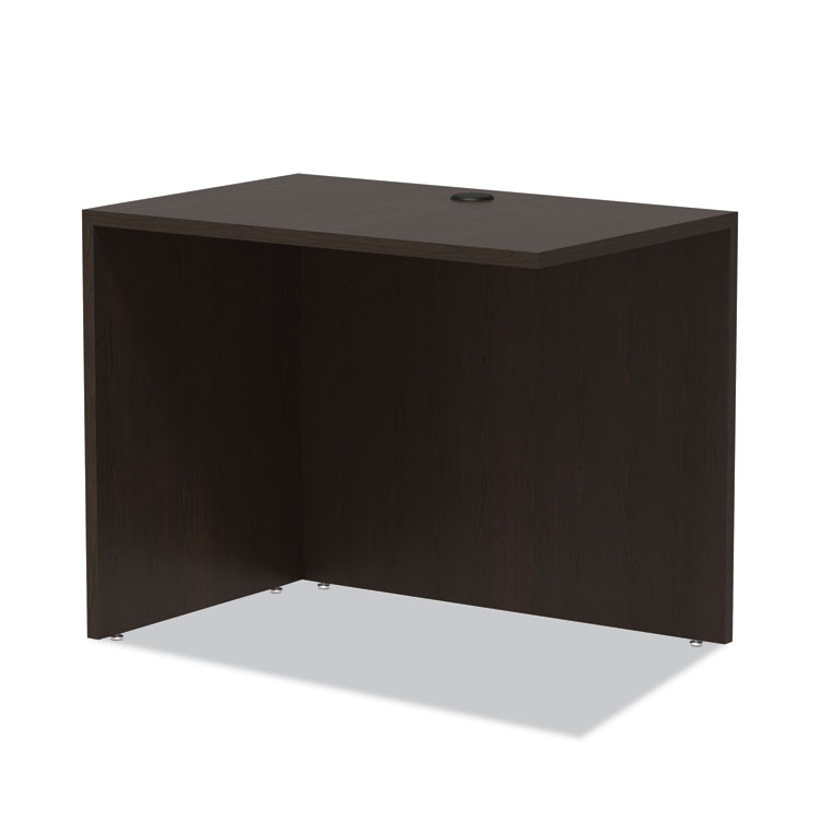 ALERA VA353624ES Alera Valencia Series Reversible Return/Bridge Shell, 35w x 23.63d x 29.5h, Espresso