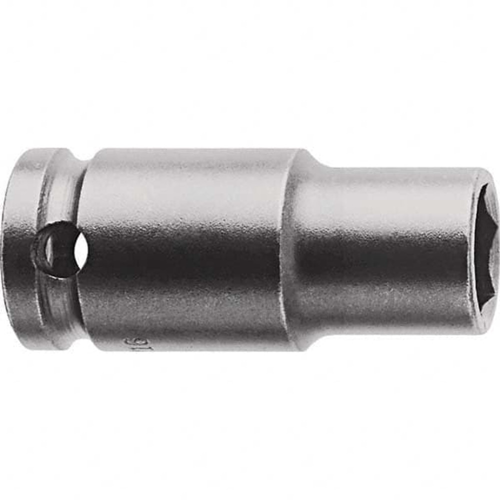 Apex 10MM45-D Impact Socket: 1/2" Drive, 10mm Socket, Hex Drive