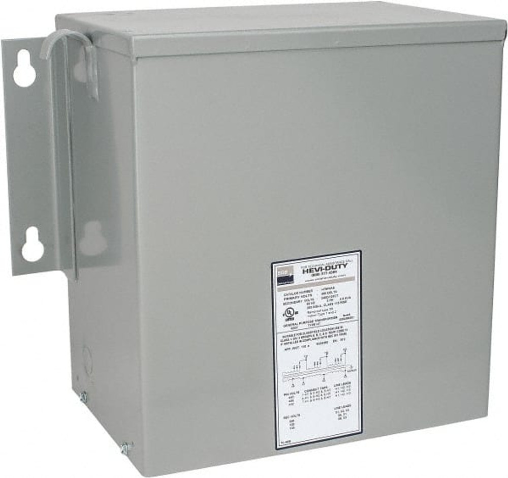 Sola/Hevi-Duty HT5F6AS 3 Phase, 480 Volt Input, 120 Volt Output, 60 Hz, 6 kVA, General Purpose Transformer