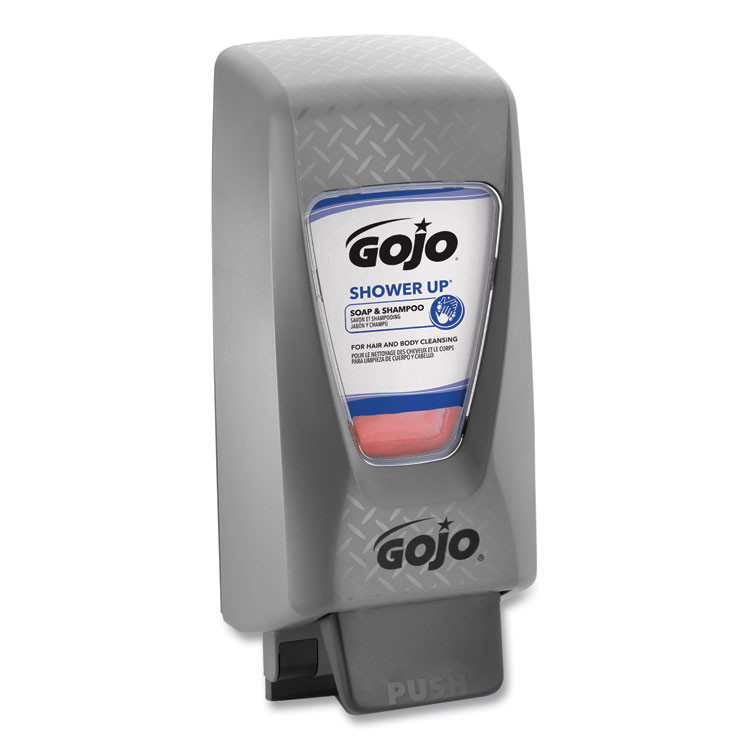 GO-JO INDUSTRIES GOJO® 7230 SHOWER UP Soap and Shampoo, Pleasant Scent, 2,000 mL, 4/Carton