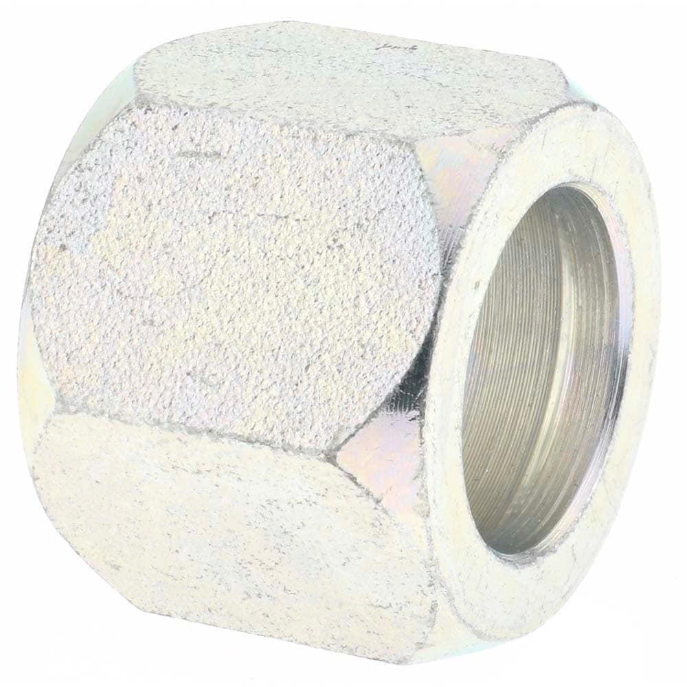 Brennan BD-16285 Steel Flared Tube Nut: 3/4" Tube OD, 1-1/16-12 Thread, 37 ° Flared Angle