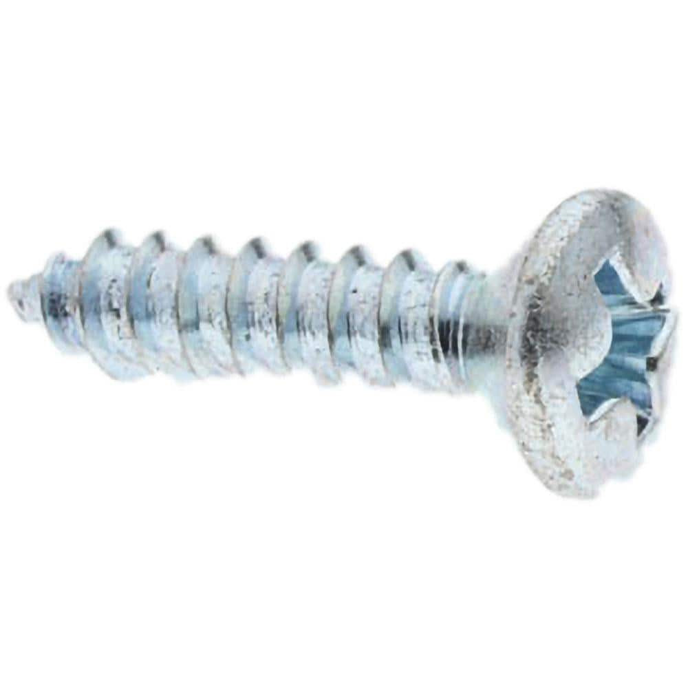Value Collection 0610ABPO Sheet Metal Screw: #6, Oval Head, Phillips