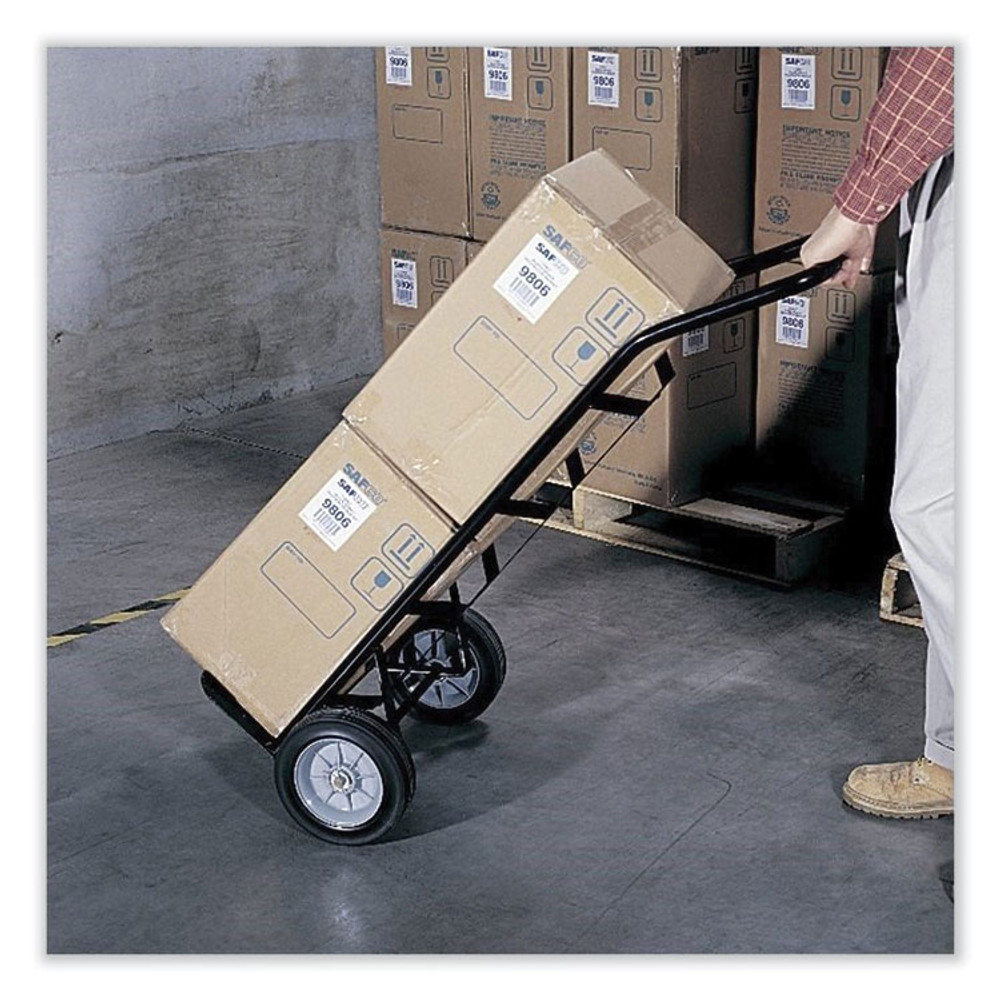 SAFCO PRODUCTS 4069 Tuff Truck Continuous Handle Hand Truck, 400 lb Capacity, 14.5 x 45.5, Black