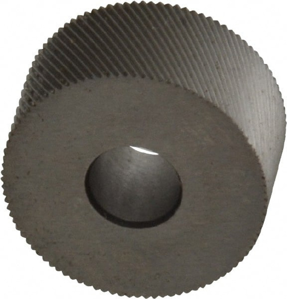 MSC KPL-128 Standard Knurl Wheel: 3/4" Dia, 80 ° Tooth Angle, Diagonal, High Speed Steel