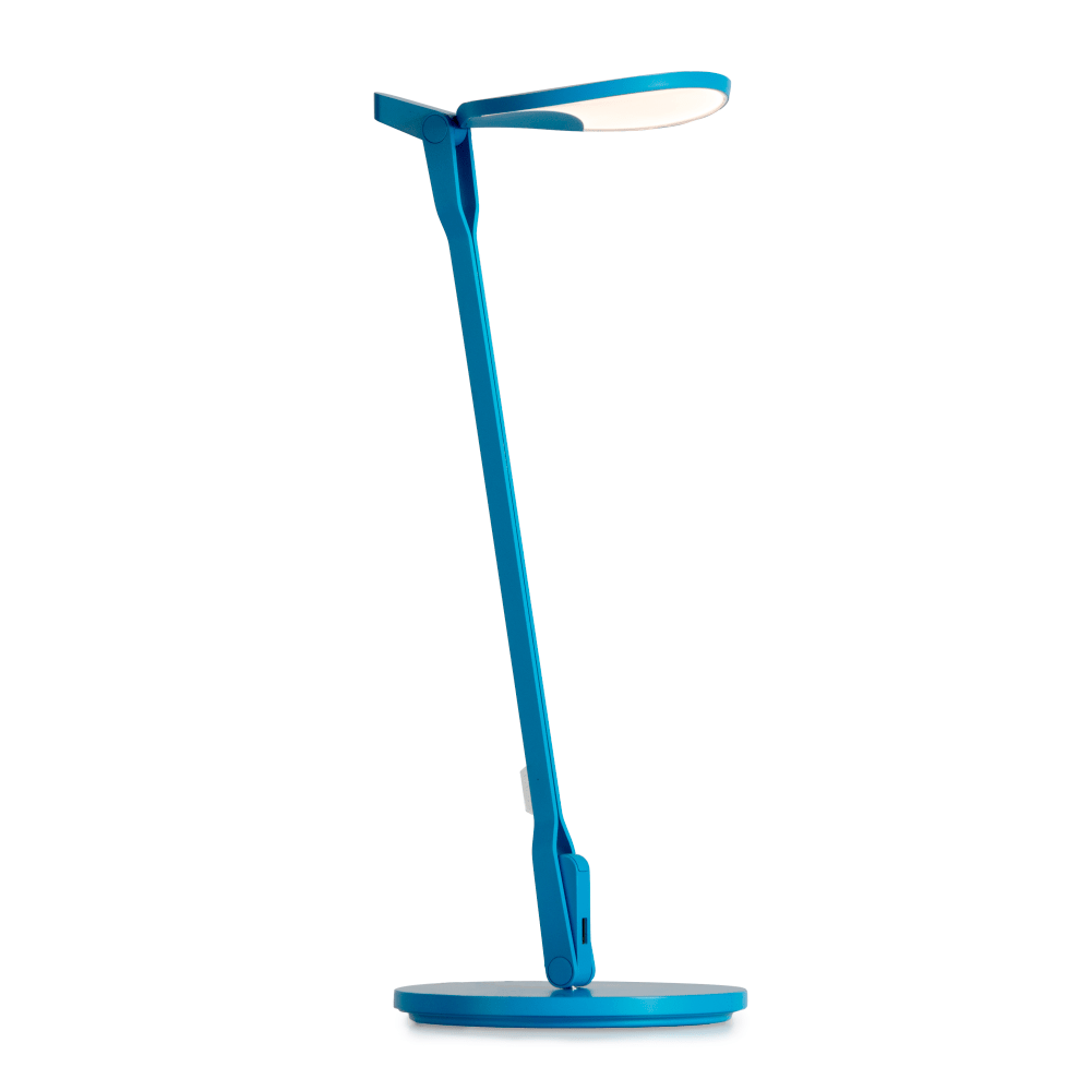 KONCEPT TECHNOLOGIES, INC. Koncept SPY-W-MPB-USB-DSK  Splitty LED Desk Lamp, 17inH, Matte Pacific Blue