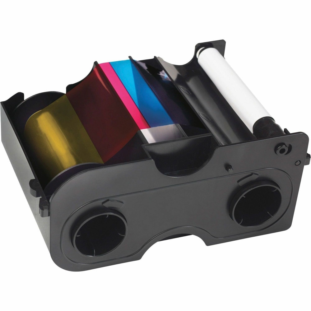 BAUMGARTENS 45010 SICURIX SRX45010 (Fargo 45010) Remanufactured YMCKOK Printer Ribbon Cartridge