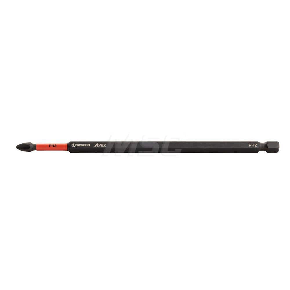 Crescent CAVB6PH2-25 Power Screwdriver Bit: #2 Phillips, #2 Speciality Point Size