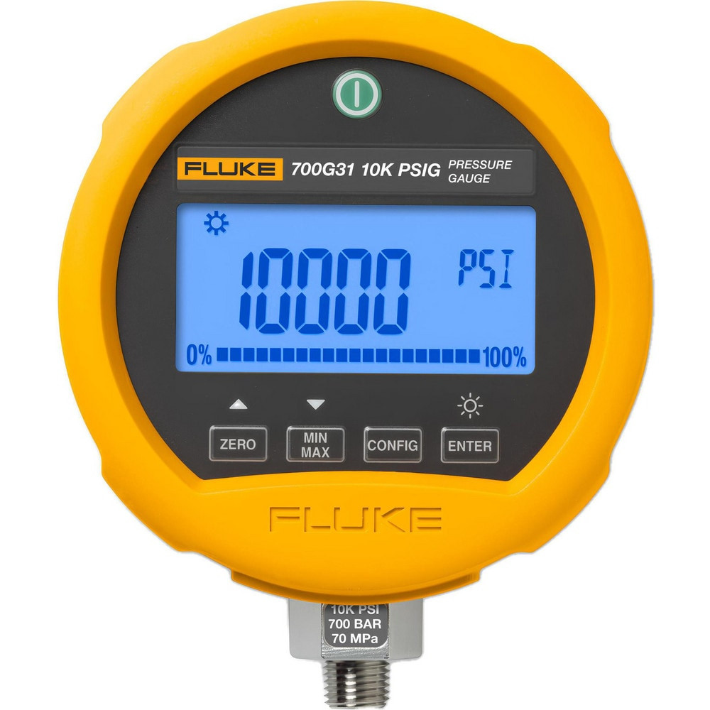 Fluke FLUKE-700G08 Precision pressure gauge calibrators designed for fast, accurate test results. Make precise pressure measurements from 110 inH2O/20 mbar to 10,000 psi/690 bar. Highly accurate; 0.05% measurement uncertainty for 1 year. Easily view 