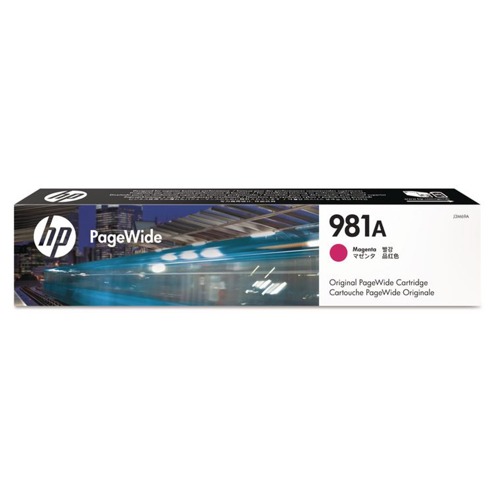 HP INC J3M69A HP 981A, (J3M69A) Magenta Original PageWide Cartridge