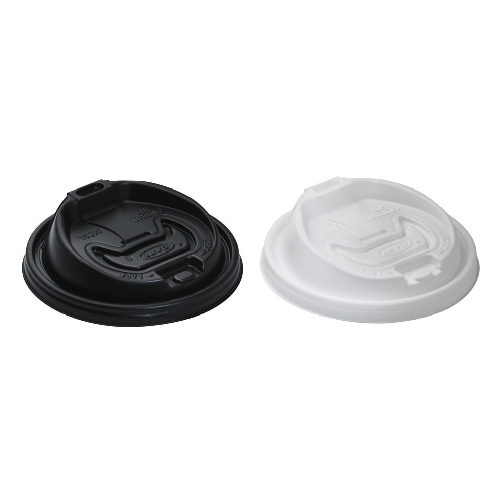 Disposable lid features a reclosable tab to retain your beverages heat in between sips. Lid securely fits cups to reduce any chance of spills. Lid is designed for use with Dart 12J16, 14J16, 16J16, 20J16, 24J16, 12X16, 14X16, 16X16, 20X16, 24X16, 12U16, 16U16, 20U16 and 24U16 cups (sold separately).  Reclosable tab retains your beverages heat in between sips  Secure-fit design reduces any chance of spills for safe use  Designed for Dart 12J16, 14J16, 16J16, 20J16, 24J16, 12X16 and 14X16 cups  Also for 16X16, 20X16, 24X16, 12U16, 16U16, 20U16 and 24U16 cups  Disposable  Reclosable  Spill Resistant