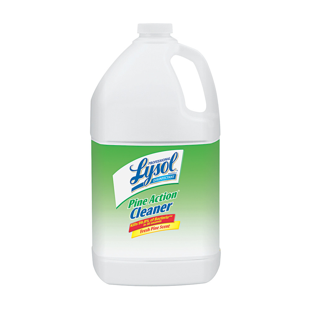 RECKITT BENCKISER 2814 Lysol Professional Brand II Disinfectant Pine Action Cleaner, Pine Scent, 128 Oz Bottle