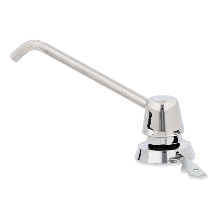 BOBRICK WASHROOM 8226 Counter-Mounted Soap Dispenser, 34 oz, 3 x 4 x 6, Stainless Steel