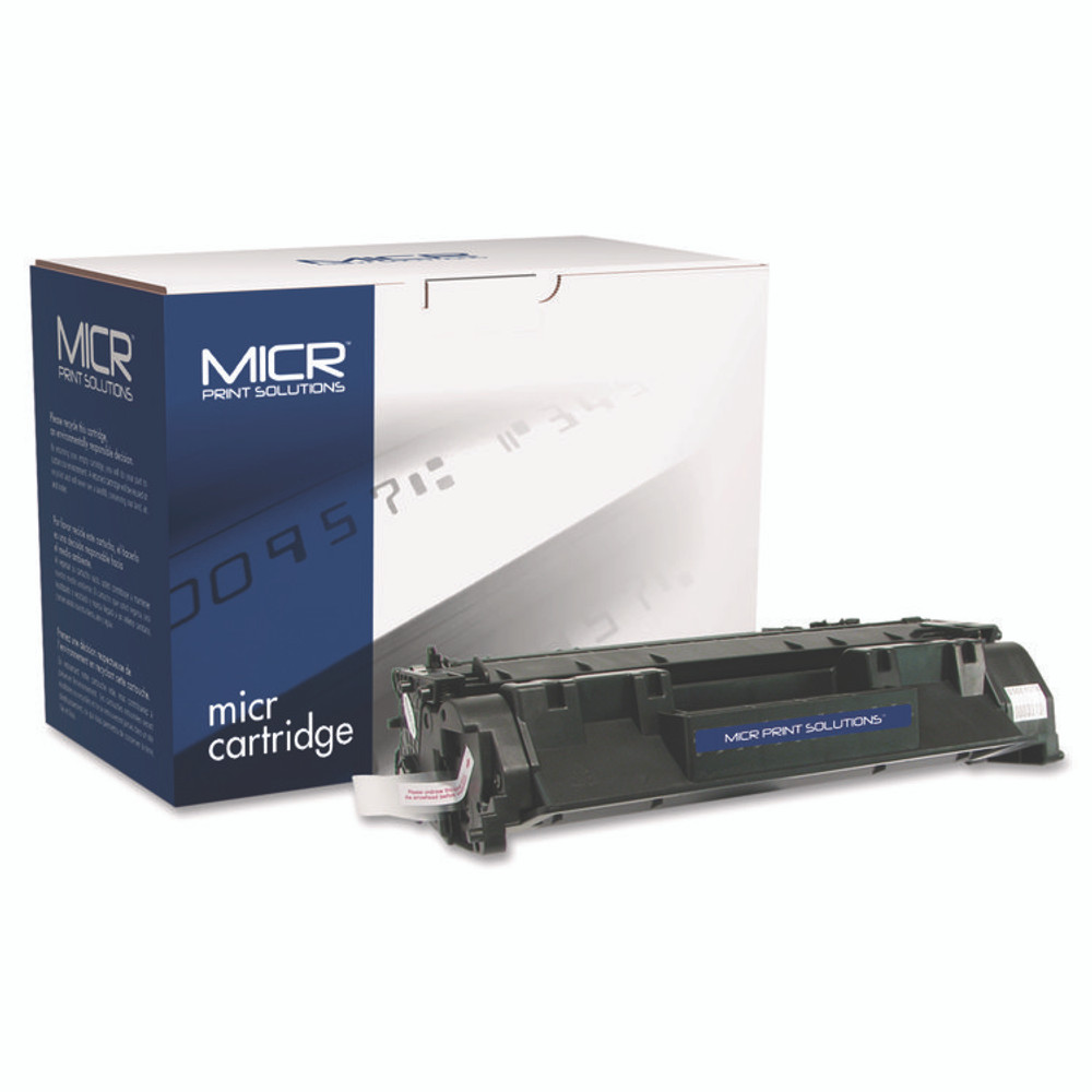 MICROMICR CORPORATION Print Solutions 05XM Compatible CE505X(M) (05XM) High-Yield MICR Toner, 6,000 Page-Yield, Black