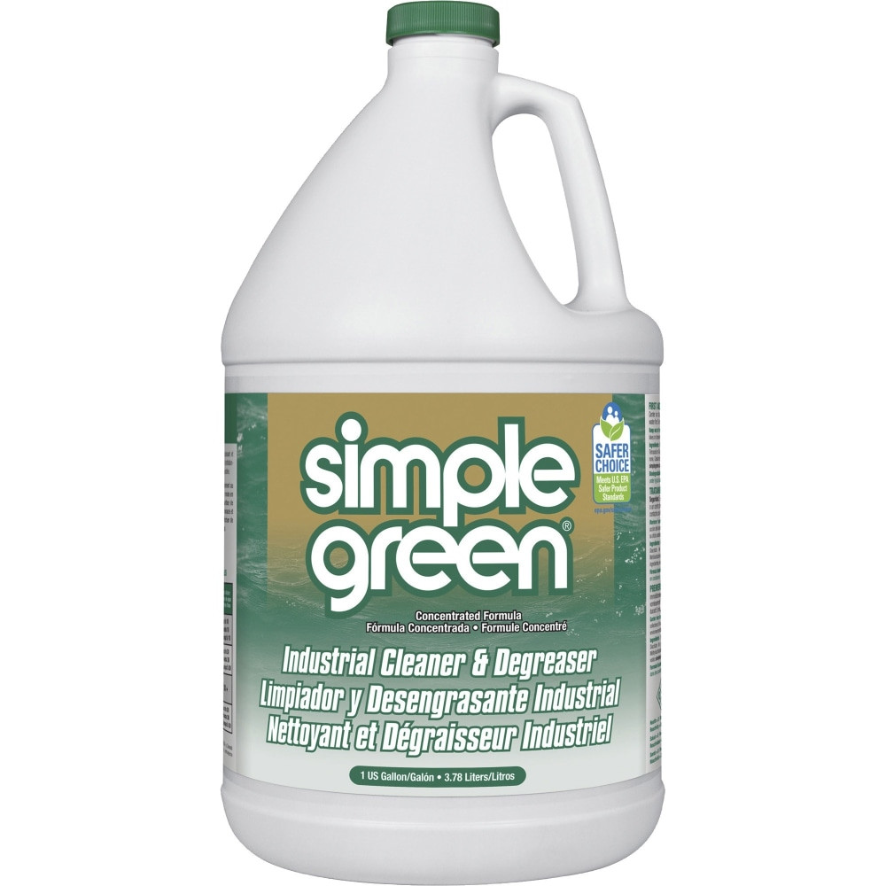 SUNSHINE MAKERS, INC. Simple Green 13005CT  All-Purpose Industrial Degreaser/Cleaner, 128 Oz Bottle, Case Of 6