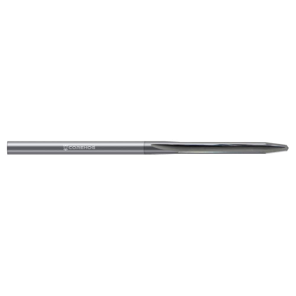 Corehog C01097 Combination Drill & Reamers; Reamer Size (Decimal Inch): 0.1610 ; Reamer Material: Solid Carbide ; Flute Length (Decimal Inch): 1.5000 ; Flute Length (Inch): 1-1/2 ; Shank Type: Cylindrical ; Drill Length Type: Taper Length