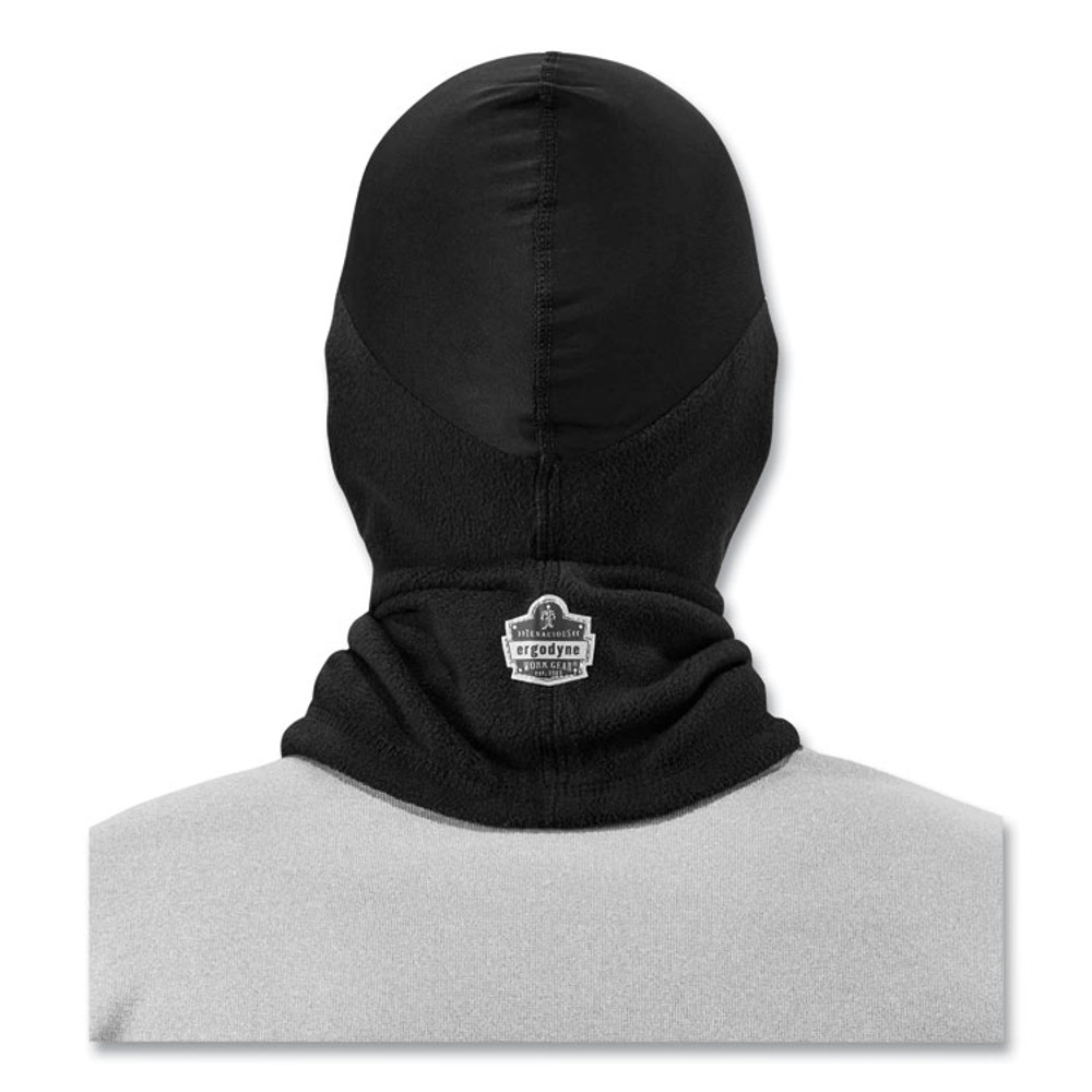 TENACIOUS HOLDINGS, INC. ergodyne® 16822 N-Ferno 6822 Balaclava Spandex Top Face Mask, Spandex/Fleece, One Size Fits Most, Black
