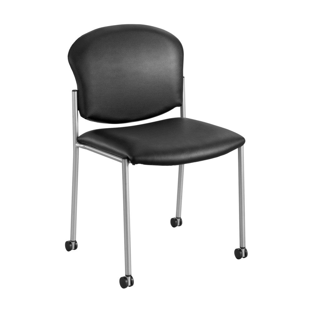 SAFCO PRODUCTS CO Safco 4194BV  Diaz Stacking Guest Chair, Black