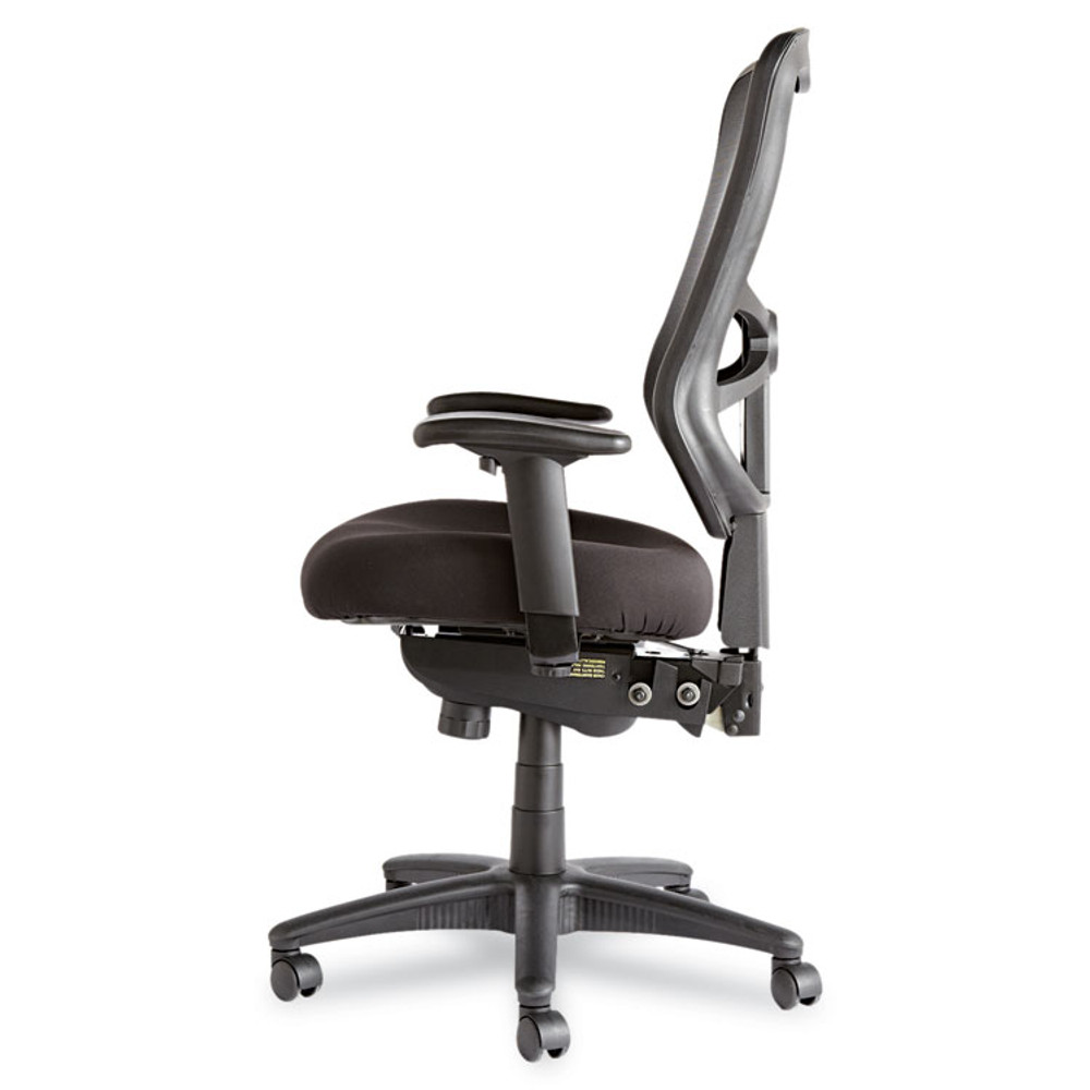 ALERA EL41ME10B Alera Elusion Series Mesh High-Back Multifunction Chair, Supports Up to 275 lb, 17.2" to 20.6" Seat Height, Black