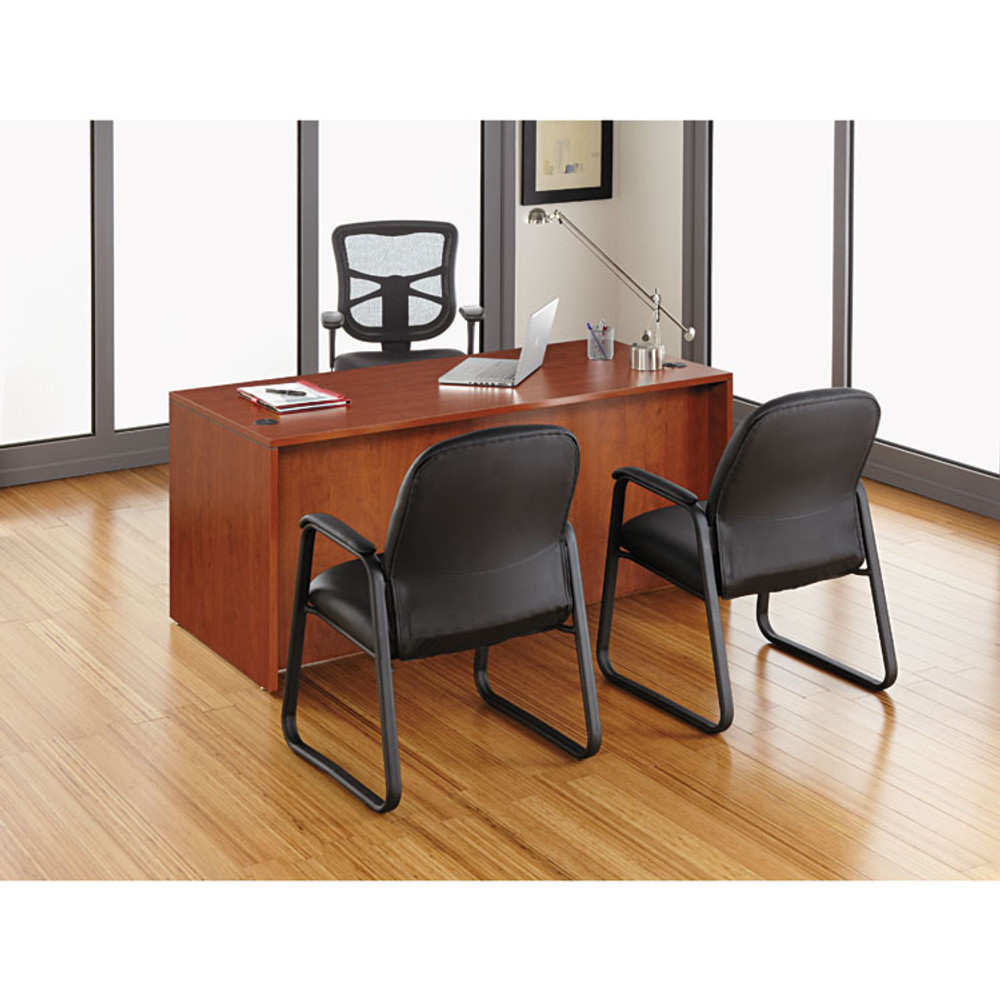 ALERA EL41ME10B Alera Elusion Series Mesh High-Back Multifunction Chair, Supports Up to 275 lb, 17.2" to 20.6" Seat Height, Black