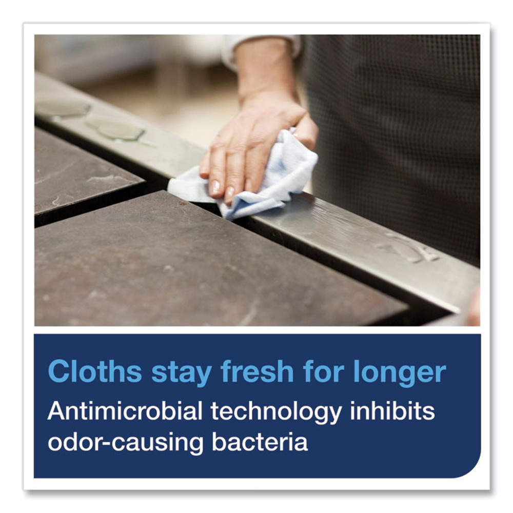 SCA TISSUE Tork® 192192 Foodservice Cloth, 13 x 24, Blue, 150/Carton