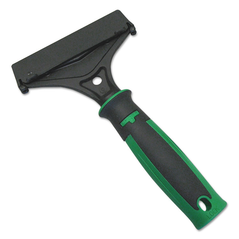UNGER SH00C Ergotec Short Handle Scraper, 4" Blade Width