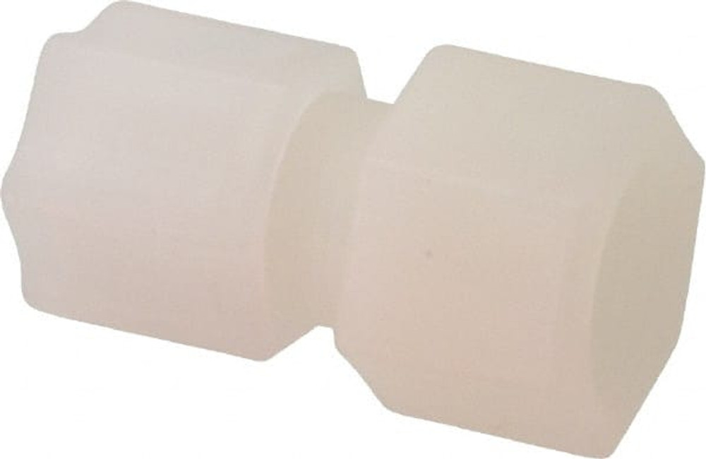 MSC 0607.066 Compression Tube Connector: 1/2 & 7/16-20" Thread, 1/2" Tube OD, Compression x Threaded